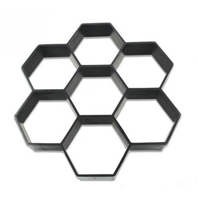 Cetakan Paving Blok  hexagon cetakan semen paving block hexagonal taman