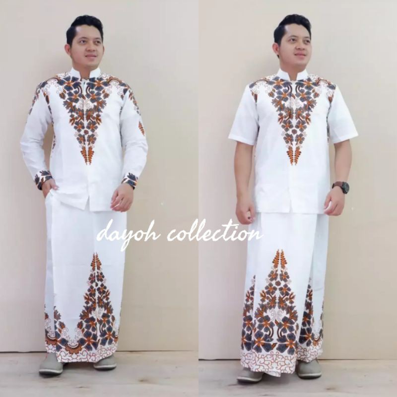 Setelan Celana Sarung Batik / Celana Sarung Batik / Setelan Batik Celana Sarung