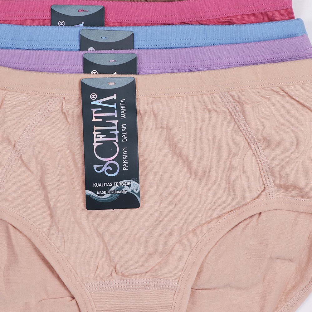 Scelta - Basic Panty Celana Dalam Wanita Katun Cd Sc 409 Maxi thumbnail 4