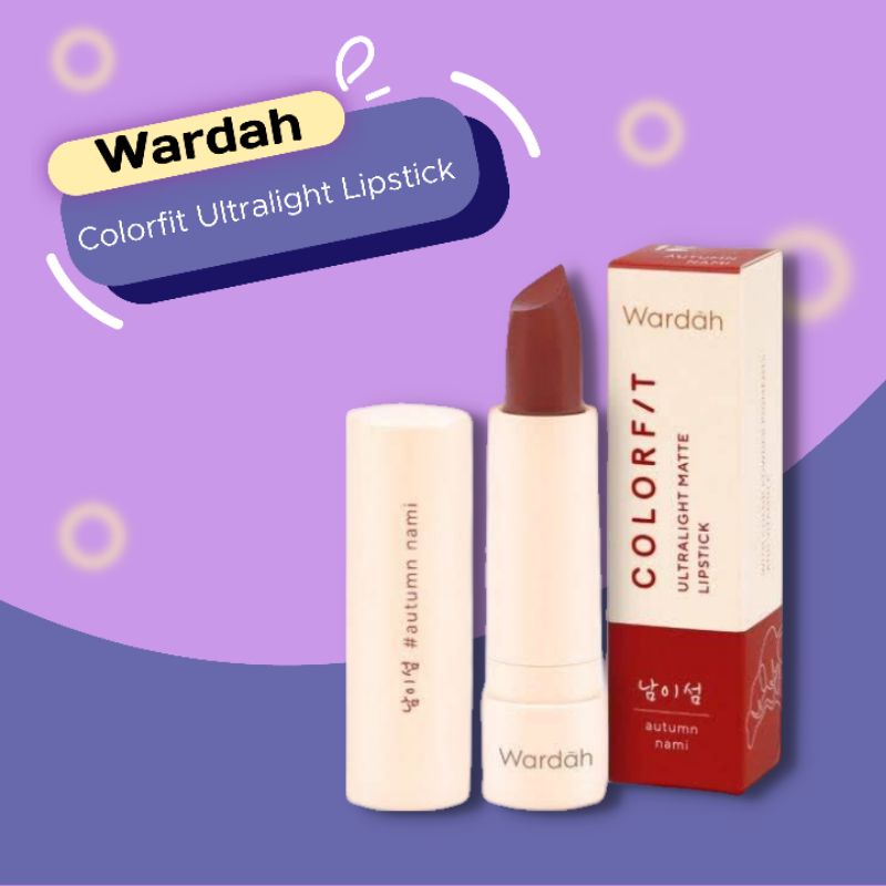 Wardah Colorfit Ultralight Lipstick Korean Edition