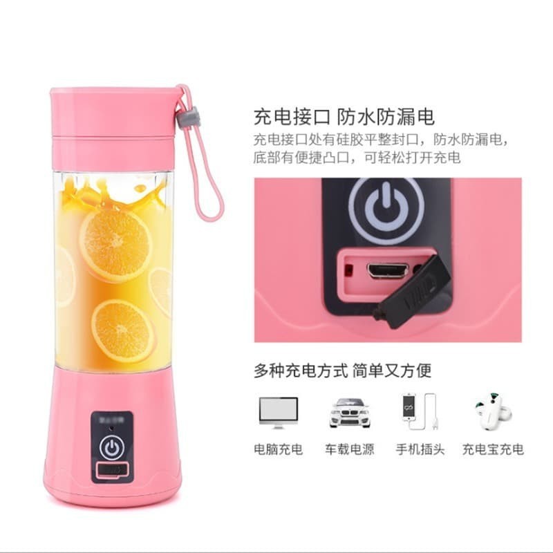 Blender Juicer Portable Mini Shake and Take 400ml - Blender Jus Buah