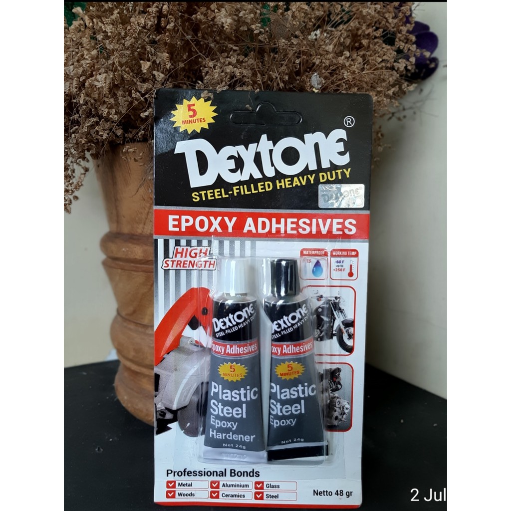 

LEM DEXTONE 5 MENIT HITAM