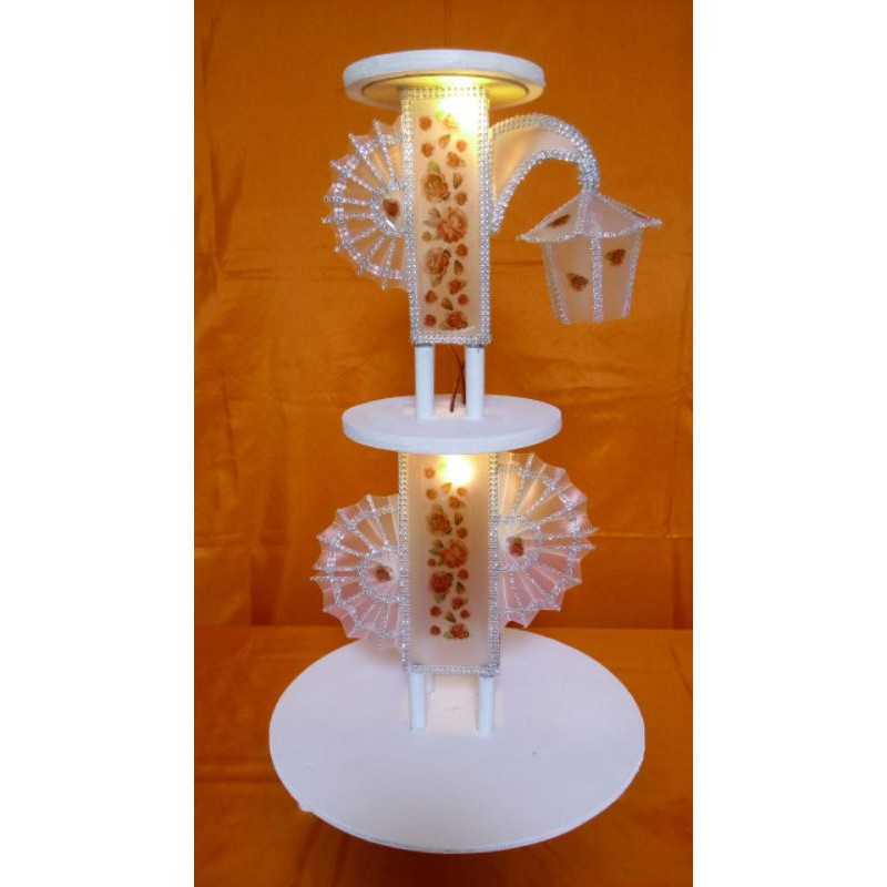 Ready  Rangka kue pengantin  susun 3 /Kue/penyangga kue/dudukan kue/tier/standar kue