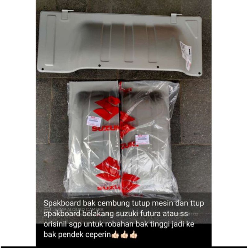 tutup mesin futura/t120ss/spakbor futura belakang cembung set original