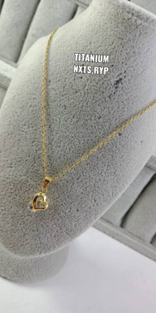 Kalung titanium,tidak luntur