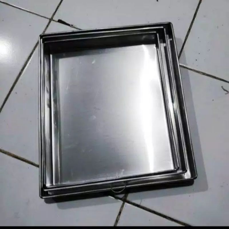 1 set loyang bolu gulung / lapis surabaya isi 3 ukuran