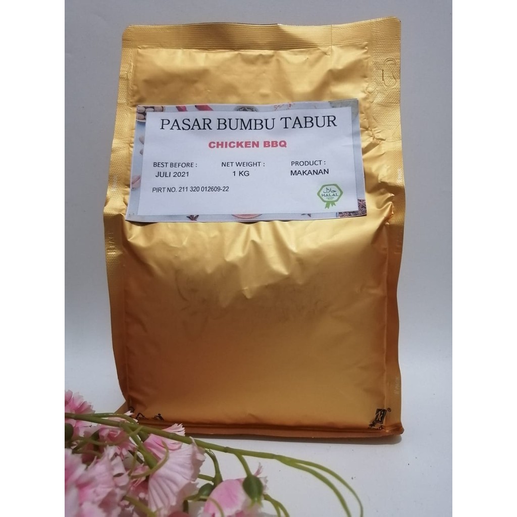 

BUMBU TABUR CHICKEN BARBEQUE / BBQ 1 KG BUBUK MAKANAN ENAK MURAH HALAL
