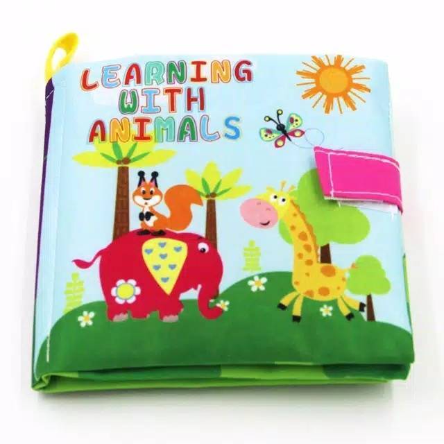 Mainan Bayi Soft Book Buku Bantal bayi