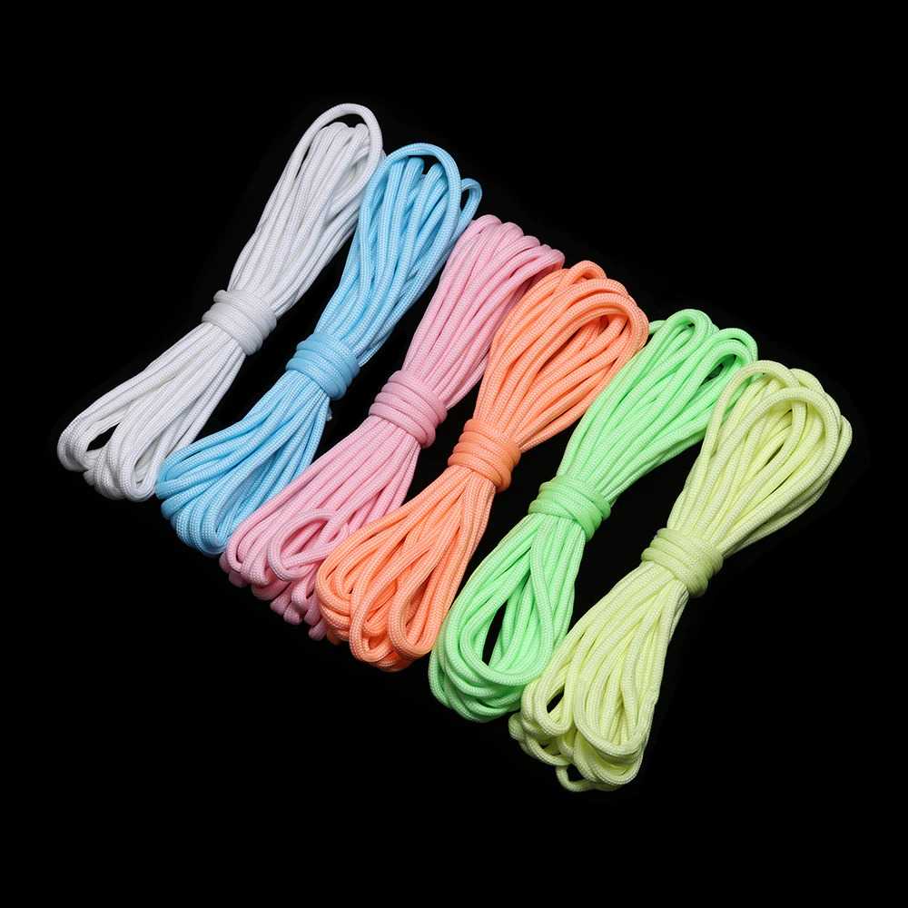 YOUGLE Tali Paracord Camping Luminous Nightglow 7 Core 4mm 10M - SS02