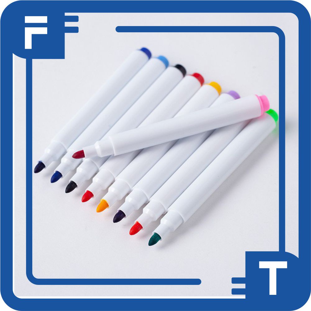 

✦FT✦ S001 Spidol Warna Warni/Spidol Whiteboard Warna/Spidol Papan Tulis/Spidol Wipe Clean