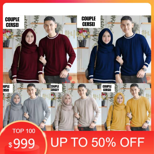 Ready stok Couple cersei/ baju pasangan casual /olta