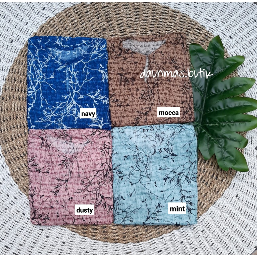 1KG MUAT 4PCS | TREENCY DAILY SET ONESET RAYON FASHION WANITA SIMPEL HITS SELEBGRAM MUSLIMAH SYARIAH