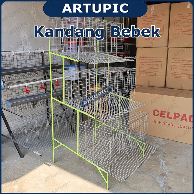 Kandang BEBEK PETELUR Kandang Kawat Baterai Galvanise Bebek