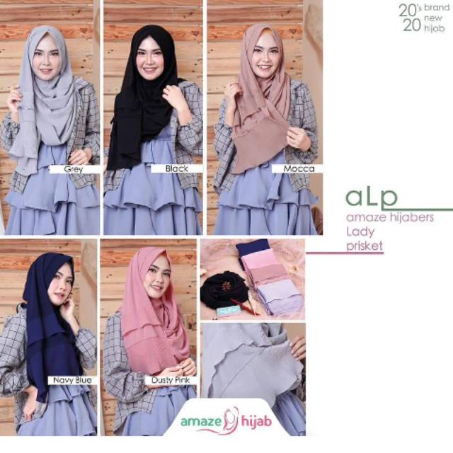 ALP ( Amaze Hijab Lady Prisket ) // Amaze Hijab // Tiara hijabers Original