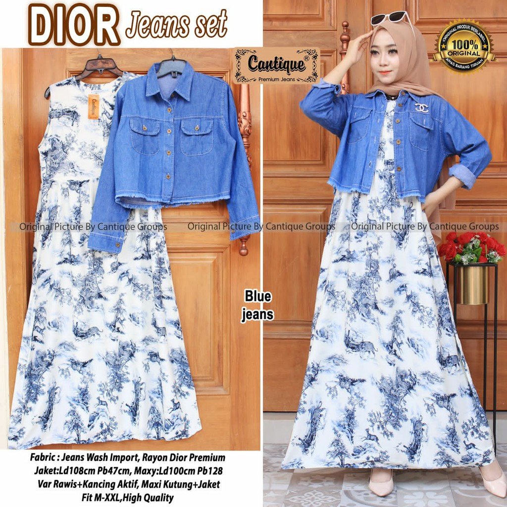 Dior Jeans Set by CANTIQUE