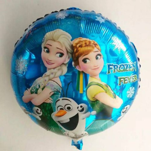 Balon Foil Aksesoris Dekorasi Pesta Ulang Tahun Frozen Elsa Disney Balon Foil
