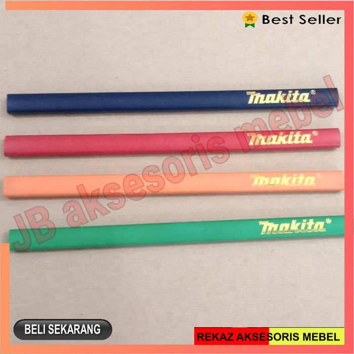 

PENSIL TUKANG MERK MAKITA / PENCIL KAYU MAKITA