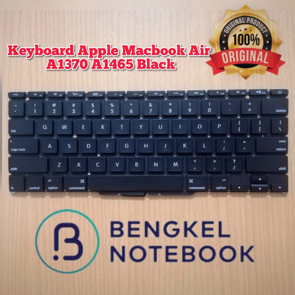 Keyboard A1370 A1465 Black