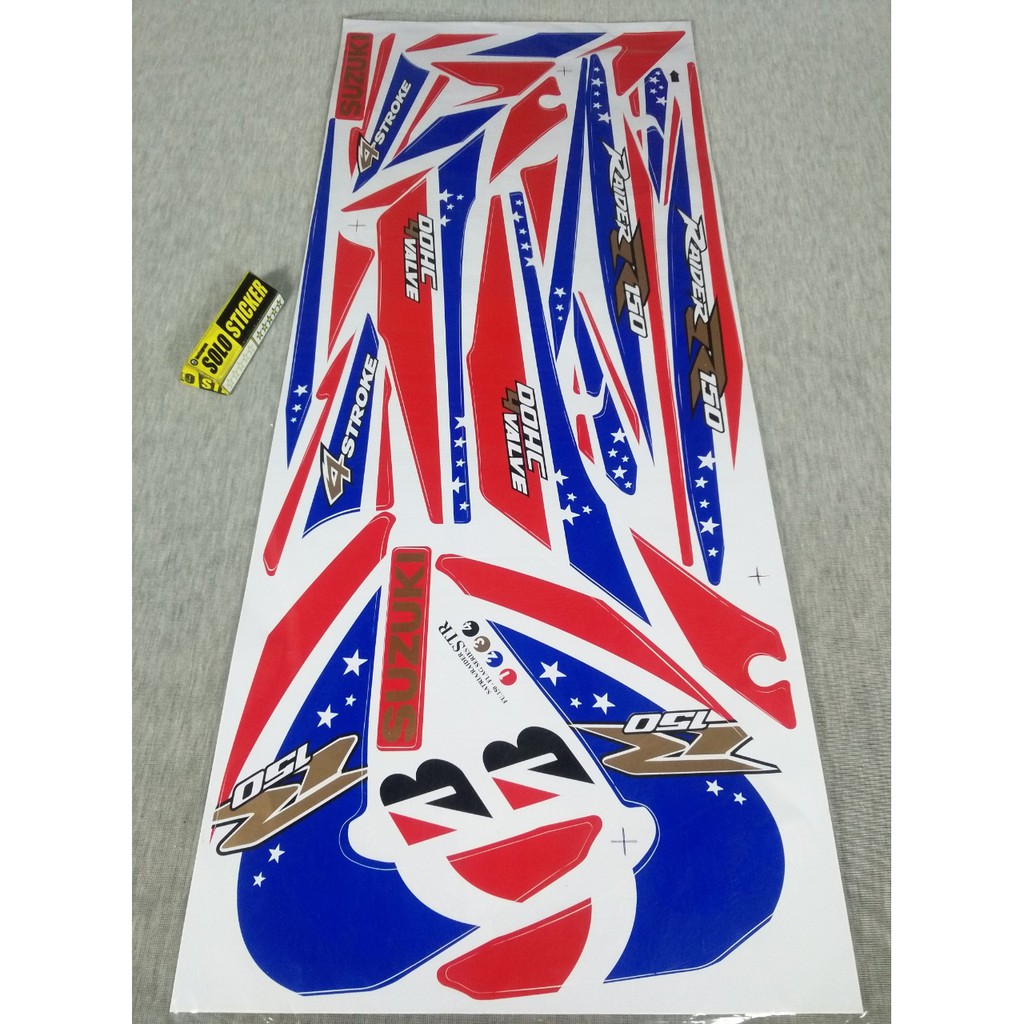 20+ Inspirasi Harga Striping Stiker Motor Satria Fu Motif ...