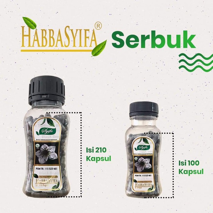 Habbasyifa Serbuk l | Minyak Habbatussauda | Habasyifa Oil Jinten Hitam I Syifa Herbal Alami