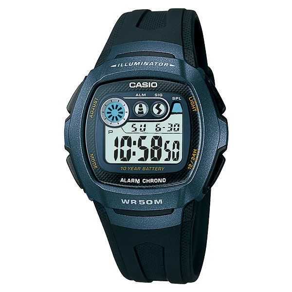 Jam Tangan Casio W 210 1B
