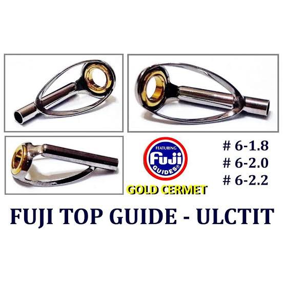Cincin FUJI top guide ULCTIT gold cermet - 6x2.2