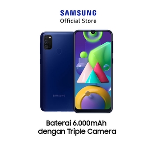 Jual Samsung Galaxy M21 4/64 GB - Blue | Shopee Indonesia