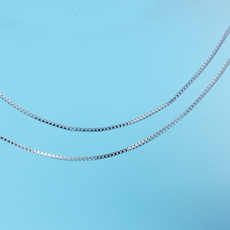 Kalung Klavikula 8 Gaya Bahan S925 Pure Silver Untuk Wanita