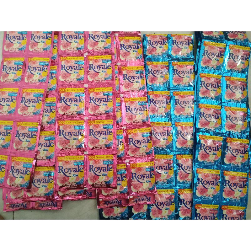 SOKLIN ROYALE PEWANGI&PELEMBUT PAKAIAN SACHET