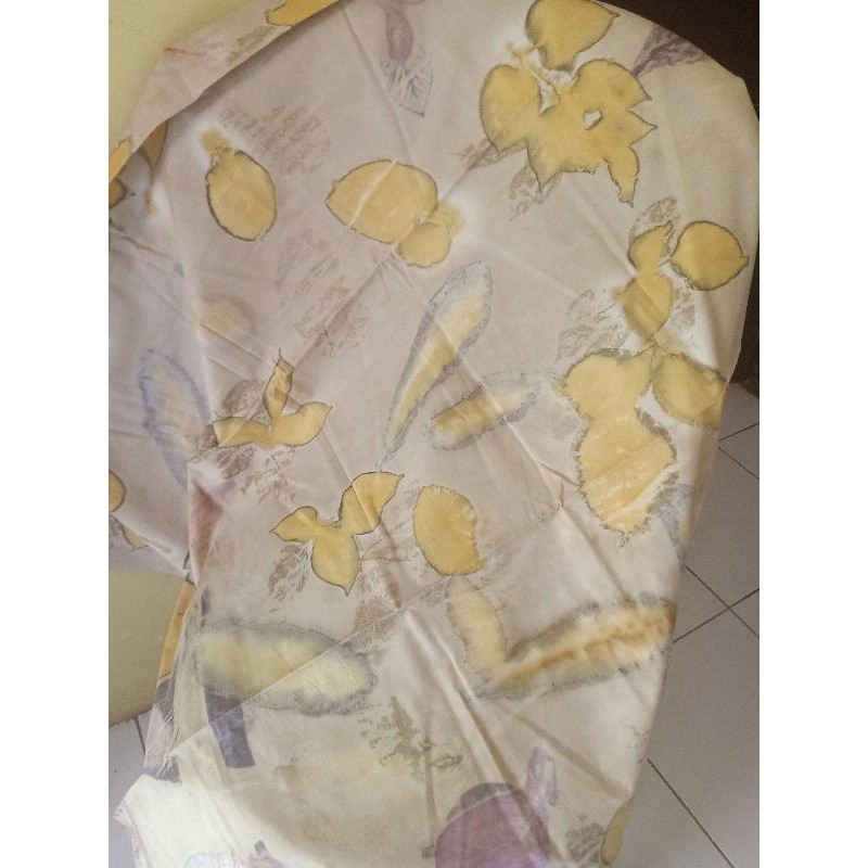 ecoprint, syal ecoprint