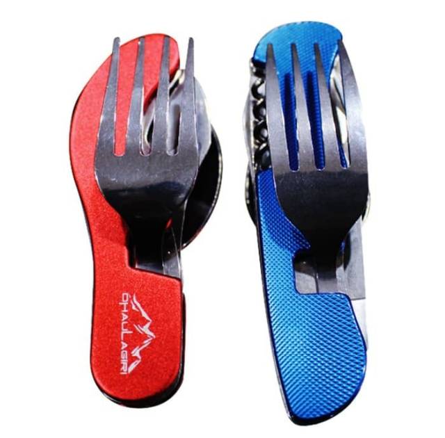 Sendok Lipat Dhaulagiri 3 in 1 - Pocket Spoon Dhaulagiri