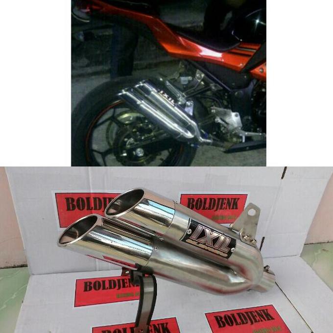 PROMO Knalpot racing IXIL fullset Ninja250/Z250 dll DISKON