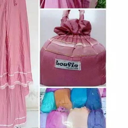 ➼ MUKENA PARASUT LOUFIE ORIGINAL ➤