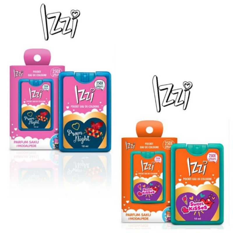 Izzi Poket Eau De Cologne Sweet Kisses 18Ml