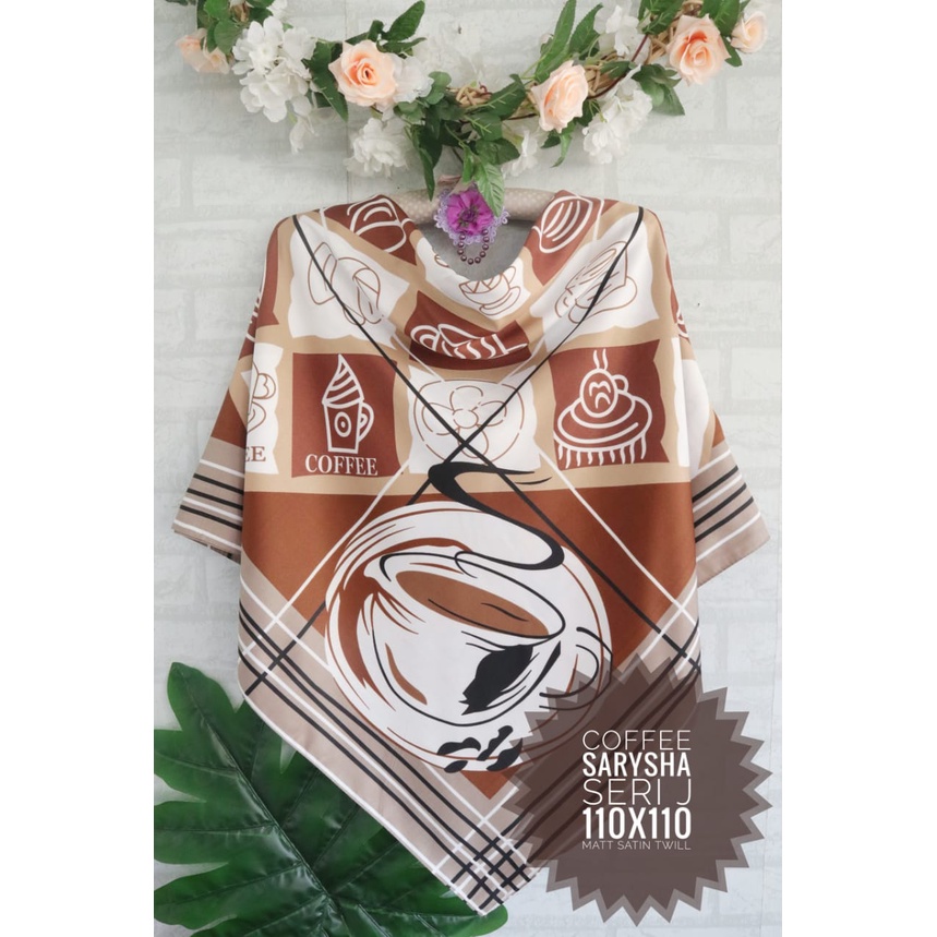 jilbab segiempat motif coffee-8
