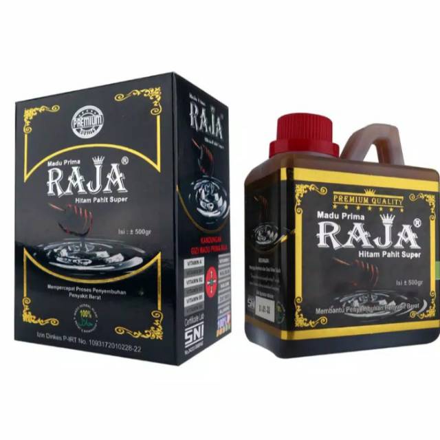 

Madu Hitam Pahit Super 500gr madu raja