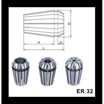 Sale Collet Er 32 | Collet Er32 | Er Collet Chuck Arbor | Colet Cuk Milling Free Ongkir