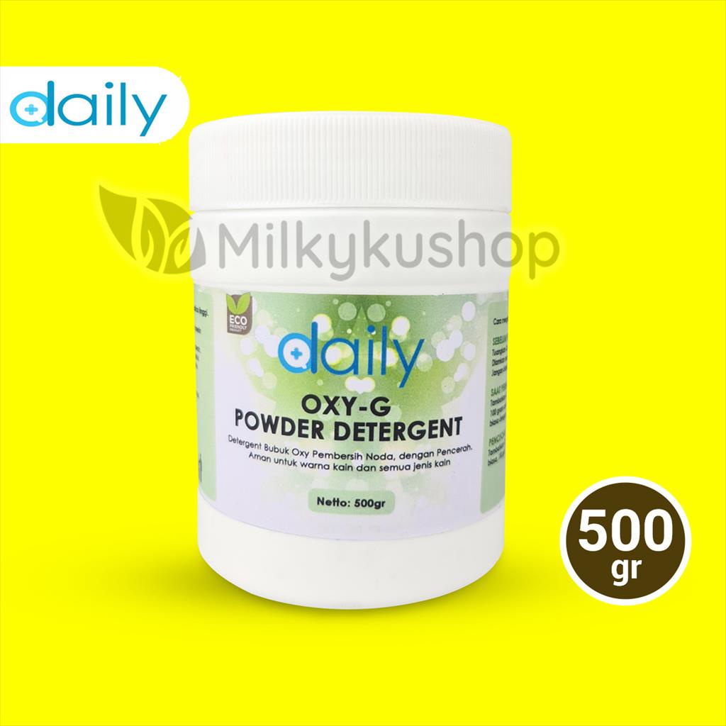 DAILY OXY-G 500 GRAM DETERGENT POWDER DETERJEN BUBUK