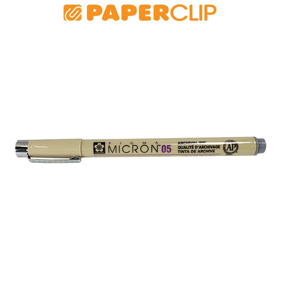 

BALLPOINT SAKURA PIGMA MICRON 05 GRAY