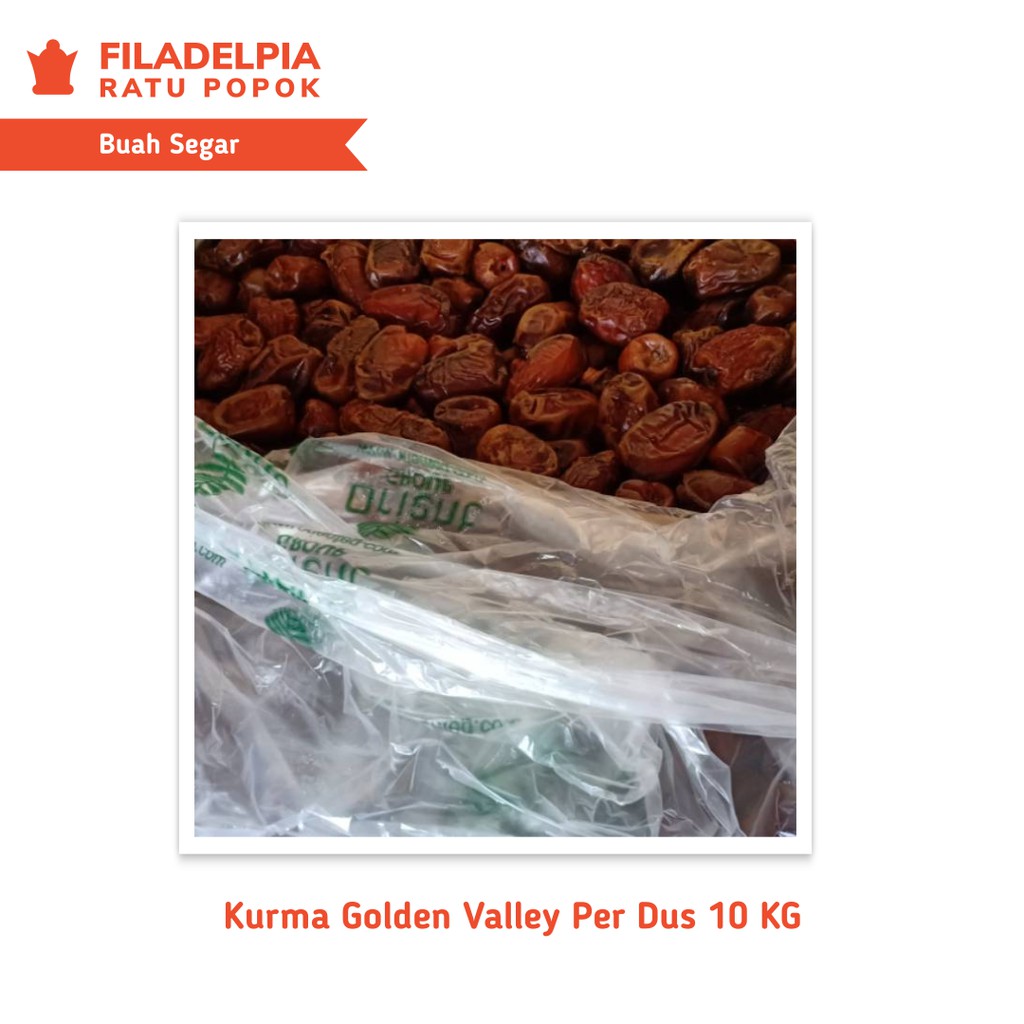 KURMA Golden Valley Per Dus 10 KG Bandung murah gosend grab
