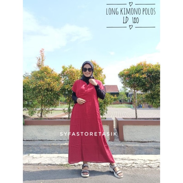 DRESS KIMONO - DASTER KIMONO- KIMONO - DASTER KIMONO POLOS - DASTER POLOS -DASTER KEKINIAN