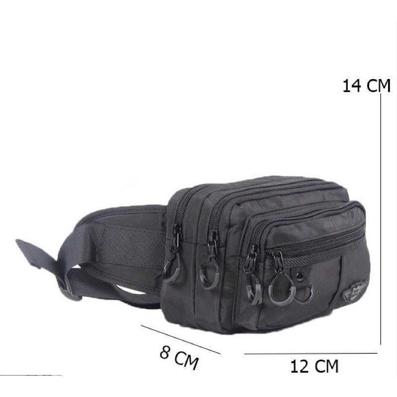 TAS PINGGANG WAIST BAG POLO HUMMER 19019 IMPORT. DARENA BAGS BANDUNG