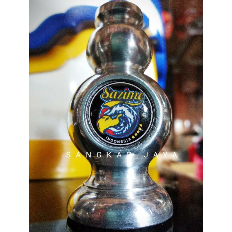 PION SAZIME ALUMINIUM SANGKAR KOTAK SILVER