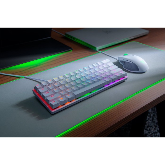 Razer Keyboard Huntsman Mini Mercury - Linear Red Switch