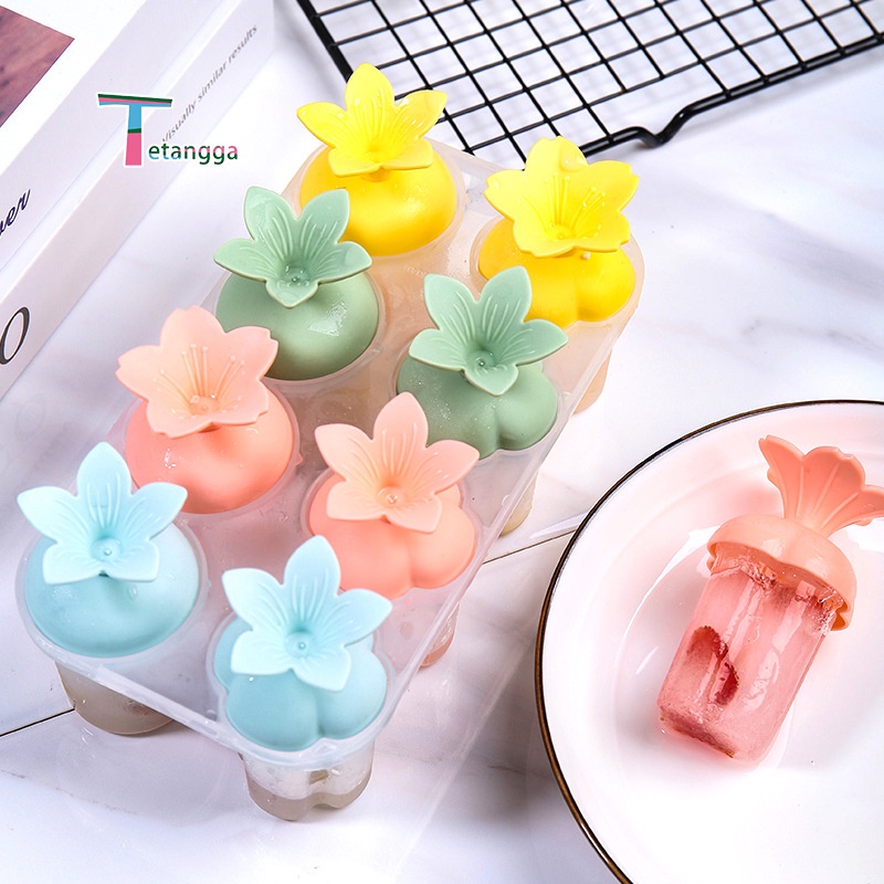CETAKAN ES KRIM ES BATU JELLY PUDING COKLAT AGAR ISI / Kotak Mini Cetakan Es Krim Tempat
