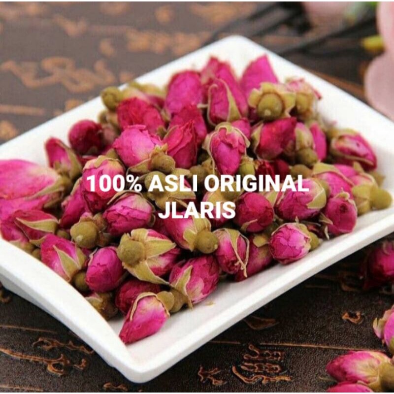 

Organic Rose Tea Flower Buds Tea Teh Bunga Mawar Rose 100gr