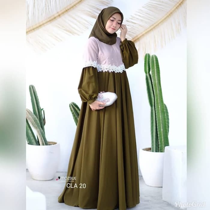 RESTOCK MAXI AGATHA JUMBO DRESS GAMIS JAGUAR IMPORT SATEN 9 WARNA
