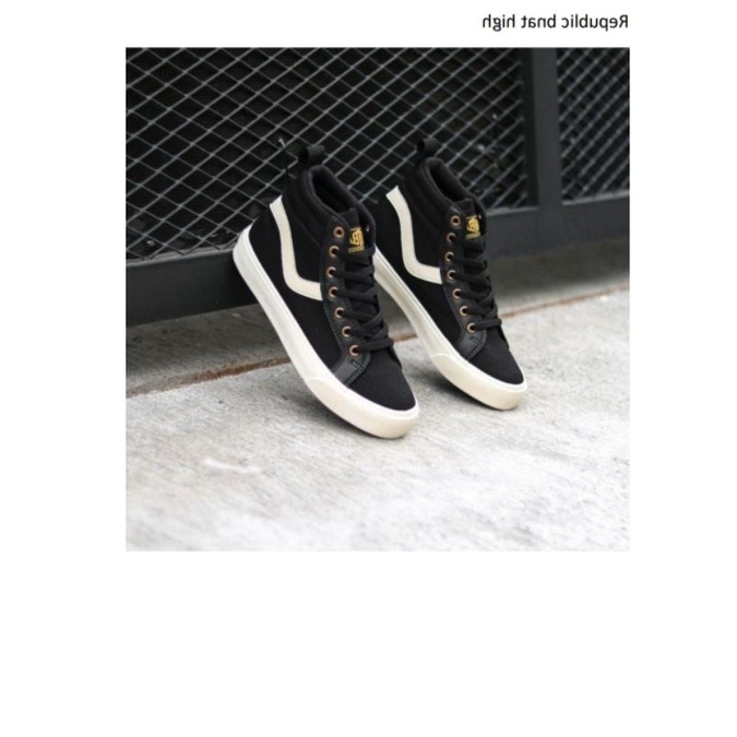 ventela high/ ventela sepatu/high sepatu /republic bnat high/ sepatu hitam