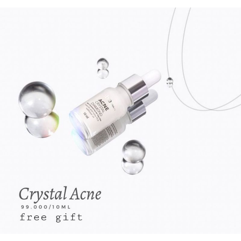 Dabe Beaute Skincare / CRYSTAL ACNE SERUM/ serum jerawat dabe beaute