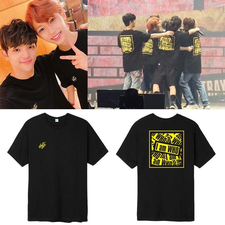 KAOS TSHIRT KPOP MEMBER STRAYKIDS I AM WHO FELIX CHANGBIN MINHO